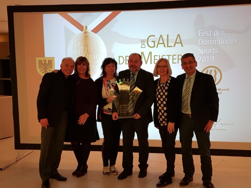 Preisverleihung der Vereinskrone 2019 bei der Gala der Meister